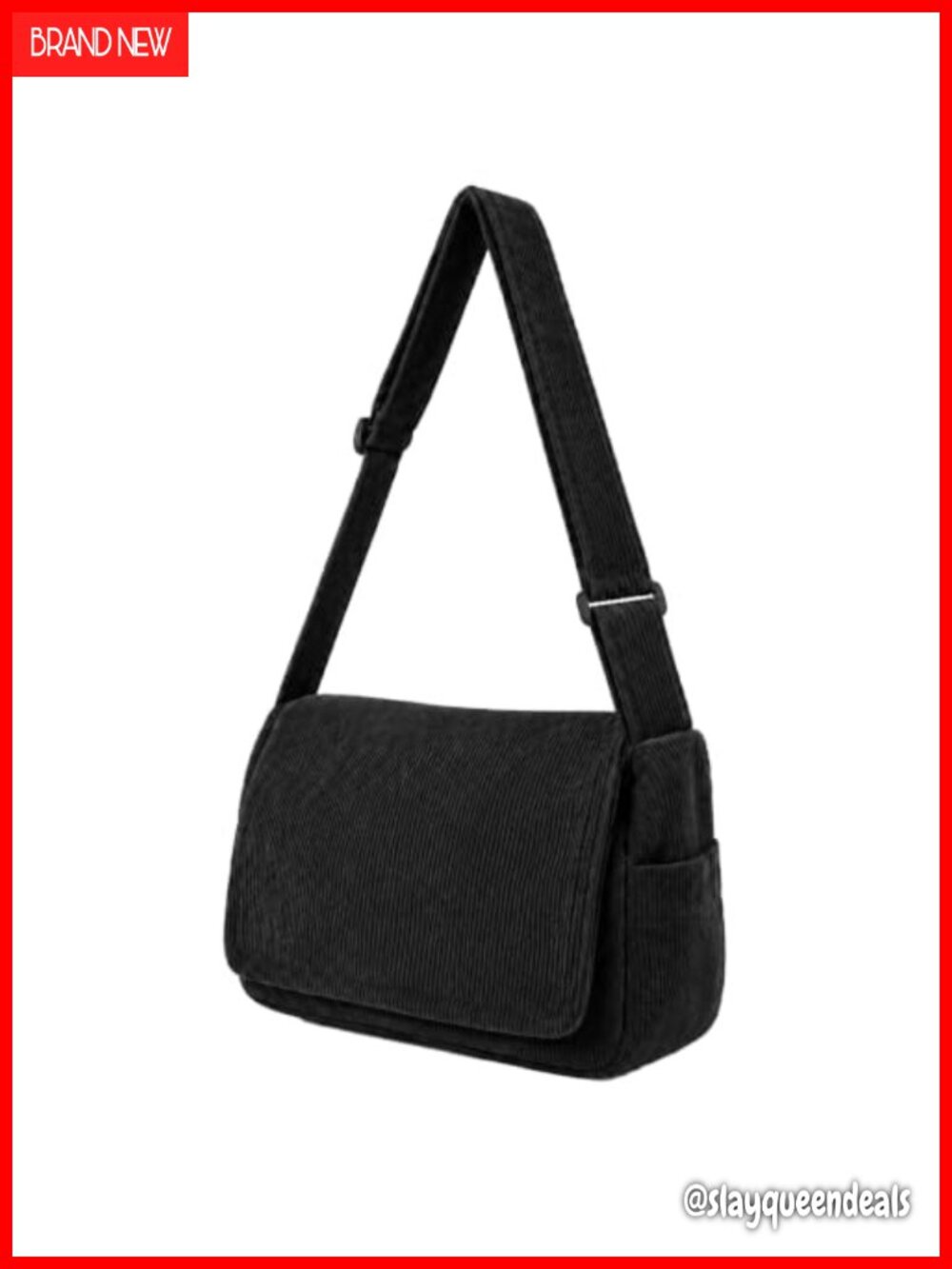 Corduroy Messenger Tote Bag Large Hobo Crossbody Shoulder Bag